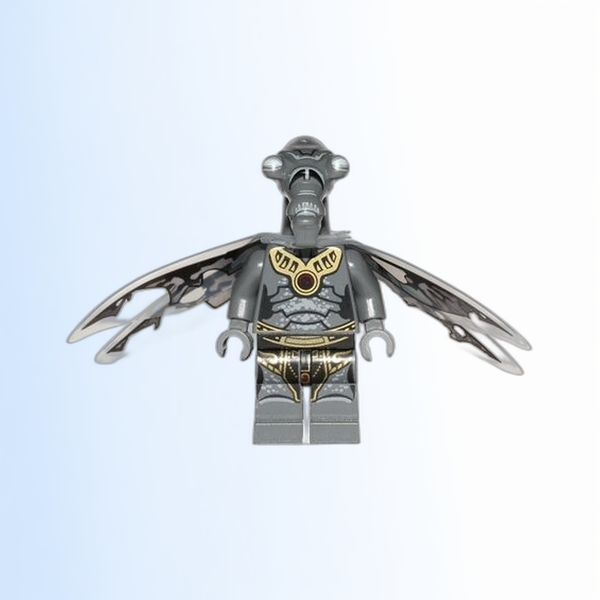 Geonosian Zombie - Dark Bluish Gray, with Wings - sw0382