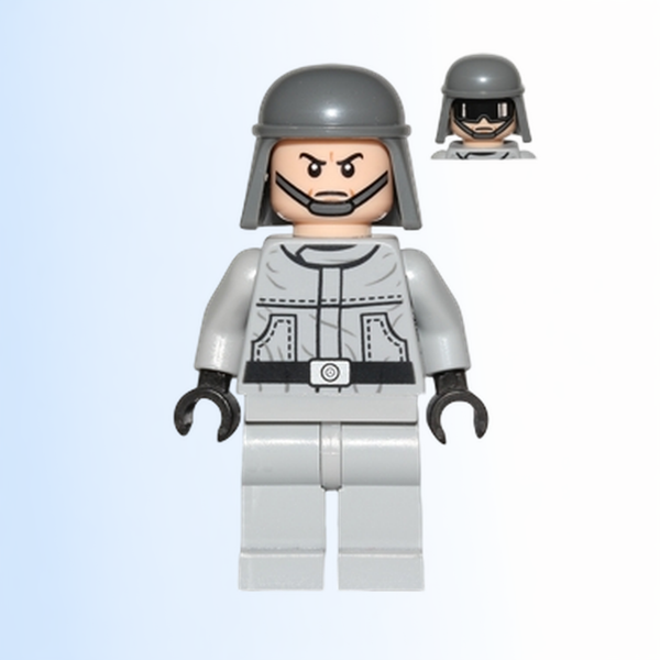 Imperial AT-ST Pilot / Driver (Plain Helmet, Dual Sided Head) - sw0401
