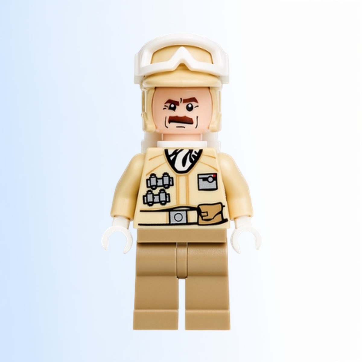 Hoth Rebel Trooper Tan Uniform (Moustache) - sw0425