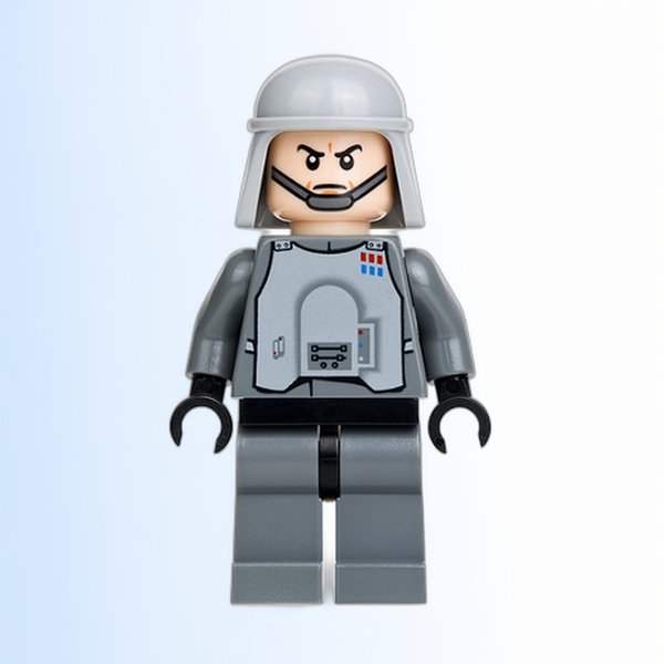 Imperial Officer with Battle Armor (Captain / Commandant / Commander) - Chin Strap - sw0426