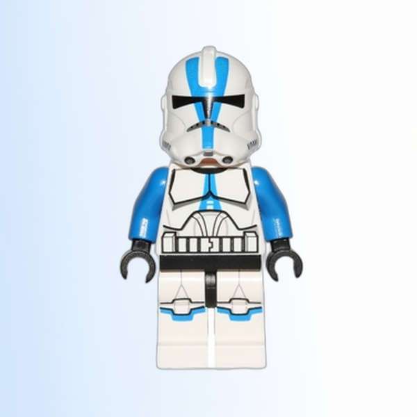 Clone Trooper, 501st Legion (Phase 2) - Blue Arms, Large Eyes - sw0445
