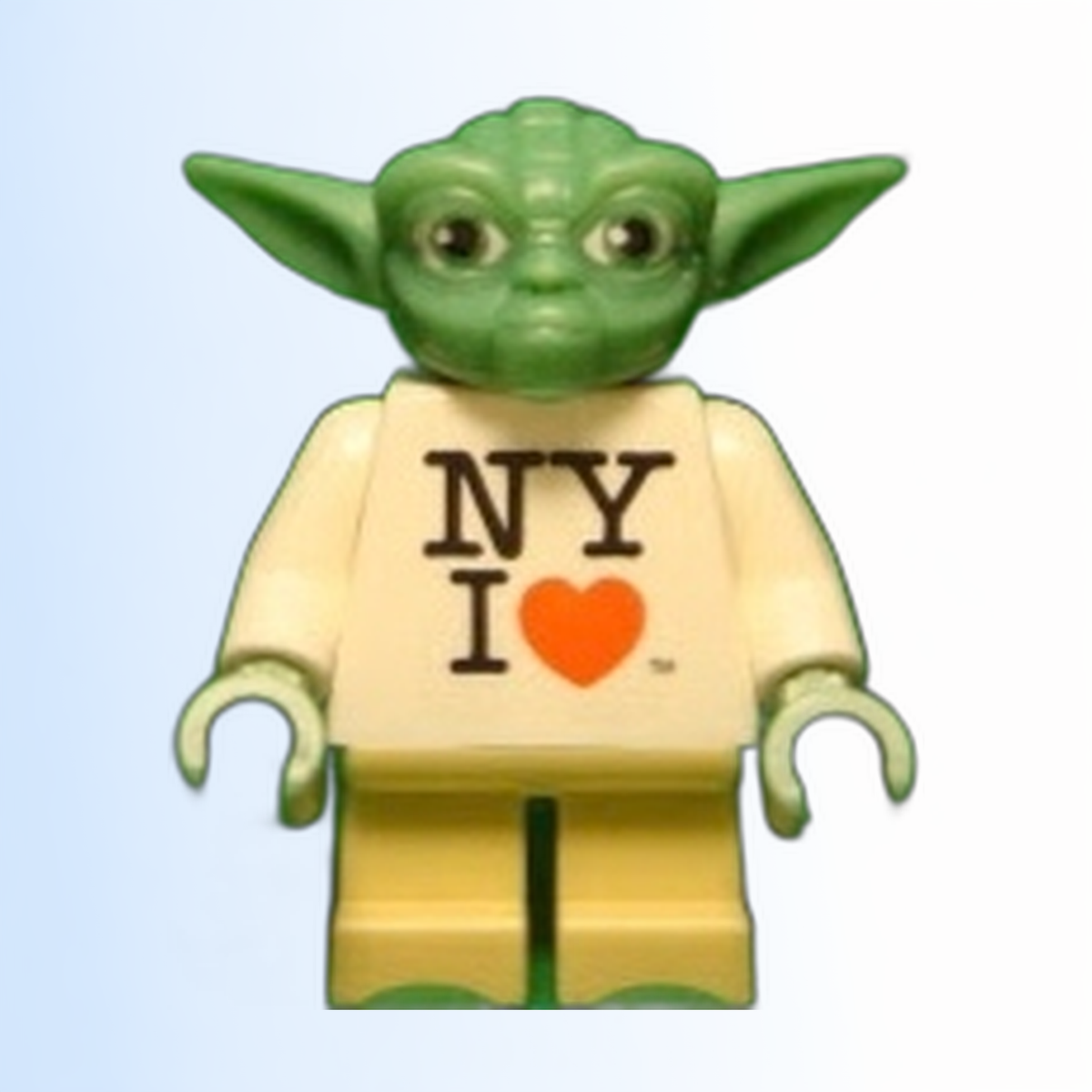 Yoda - NY I Heart Torso, Light Bluish Gray Hair {Toy Fair 2013 Exclusive} - sw0465
