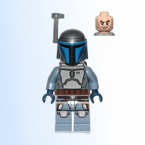 Jango Fett - Light Nougat Head, Smile - sw0468