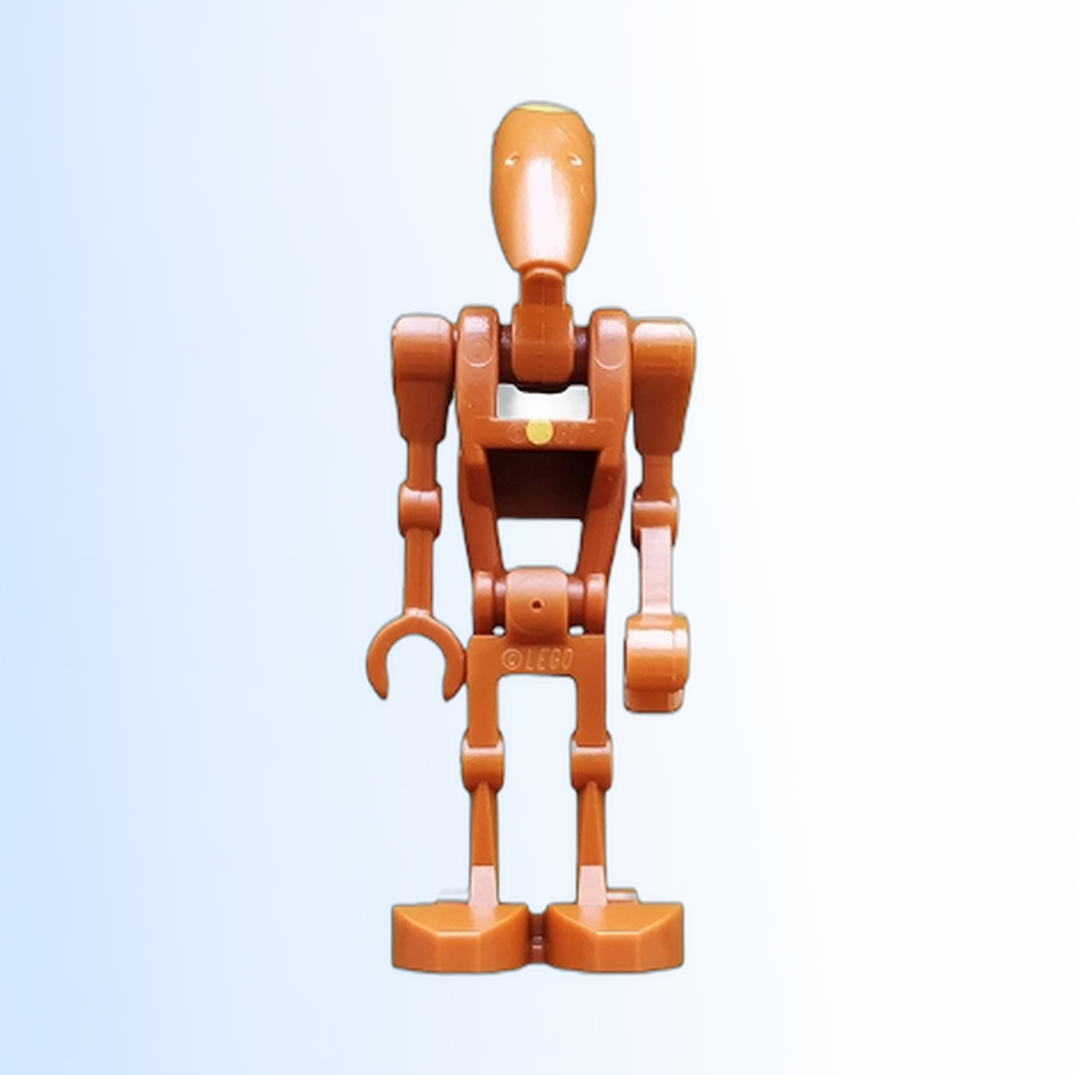 Battle Droid Commander - Dark Orange with Dot, Angled Arm and Straight Arm - sw0482