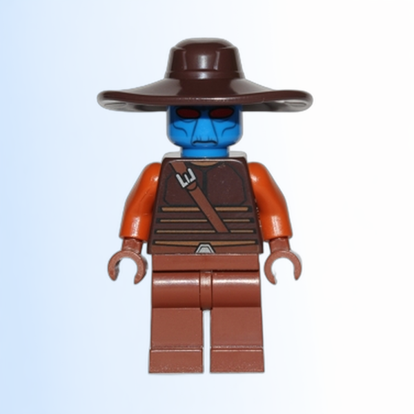 Cad Bane - Blue Head, Reddish Brown Legs - sw0497