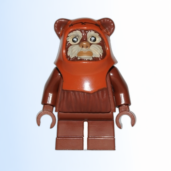 Wicket (Ewok) with Tan Face Paint Pattern - sw0513