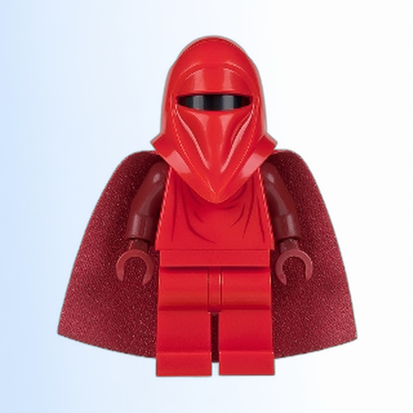 Imperial Royal Guard - Dark Red Arms and Hands, Starched Fabric Cape - sw0521