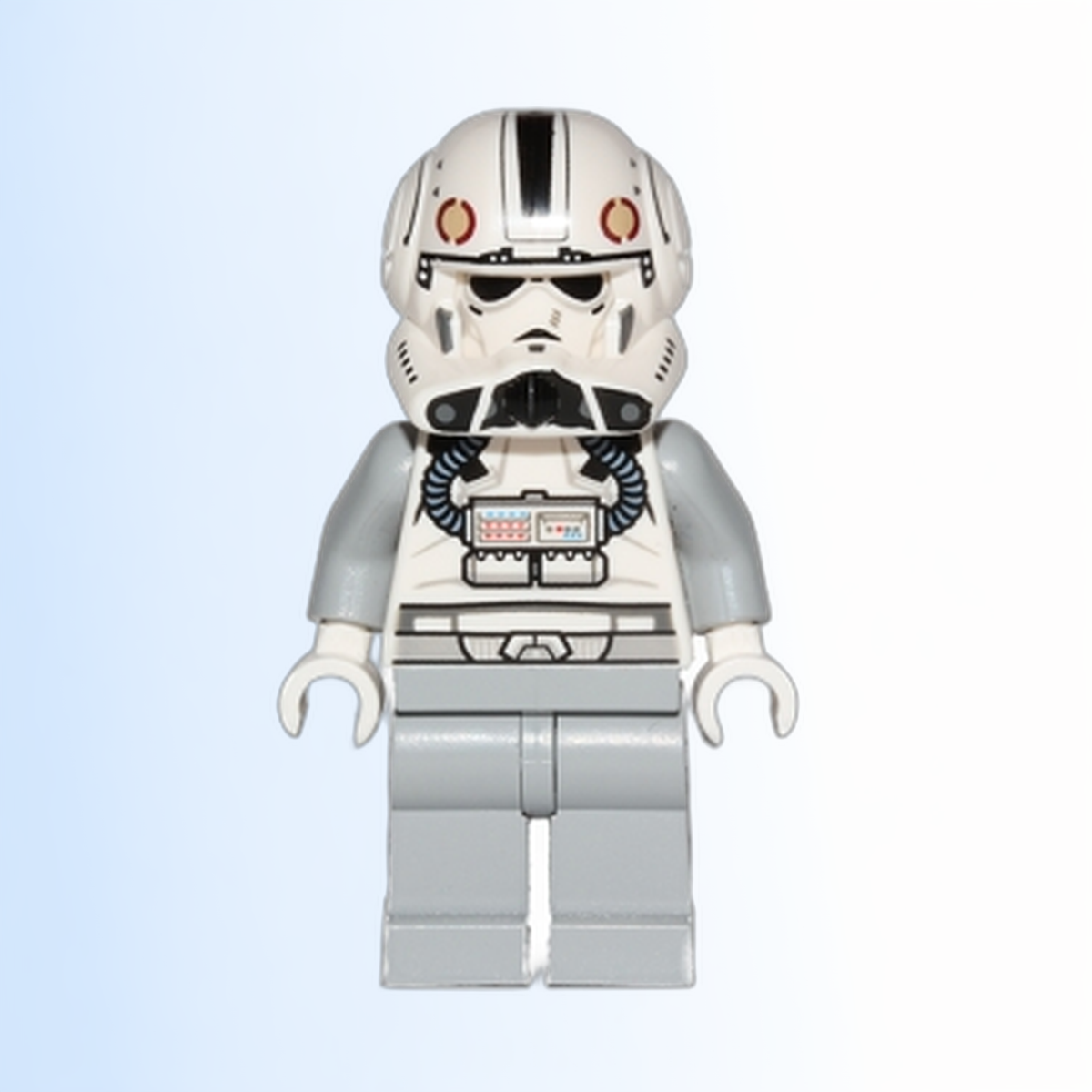 Clone Trooper V-wing Pilot (Phase 2) - Light Bluish Gray Arms and Legs, White Head - sw0525