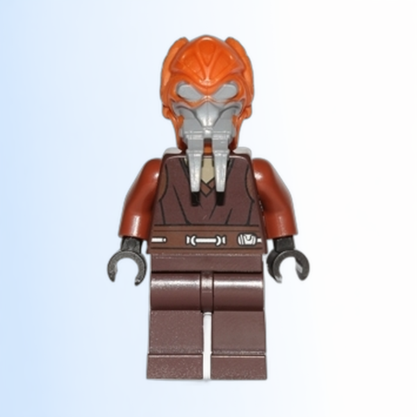 Plo Koon - Dark Brown Robe, Dark Tan Shirt - sw0538