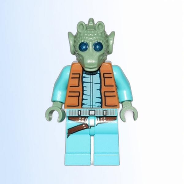 Greedo - Medium Nougat Vest, Belt on Legs, Medium Azure Legs - sw0553