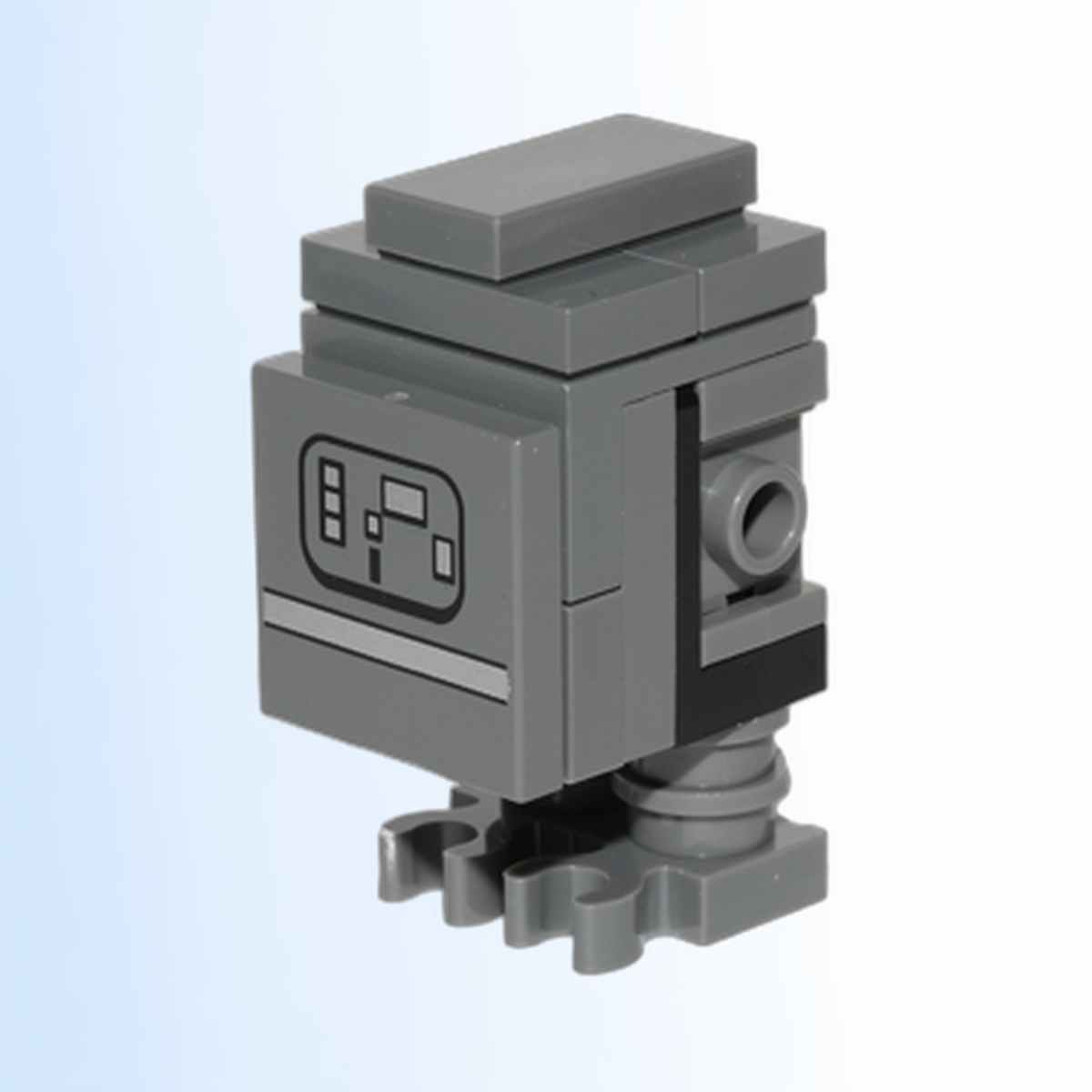 Gonk Droid (GNK Power Droid), Dark Bluish Gray - sw0562