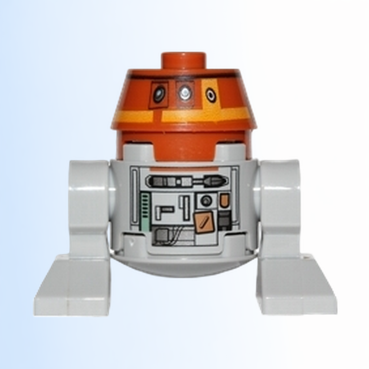 Astromech Droid, C1-10P (Chopper) - Light Bluish Gray Body - sw0565
