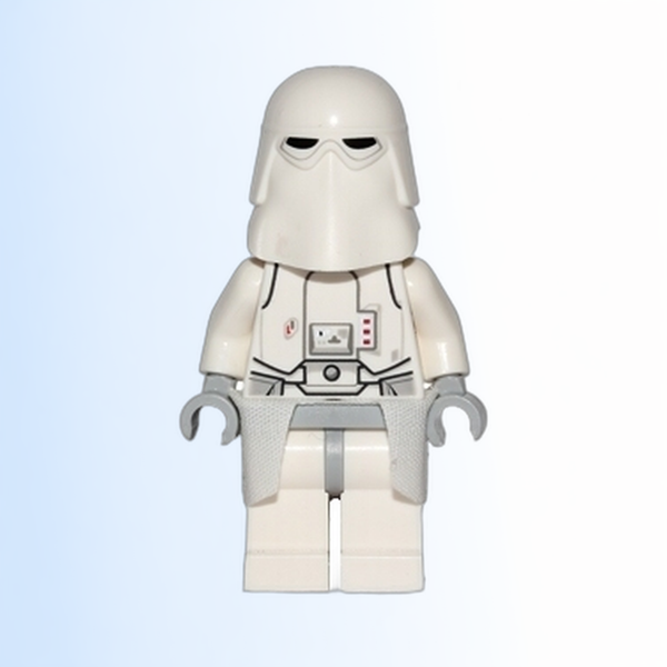 Snowtrooper, Light Bluish Gray Hips, Light Bluish Gray Hands, White Kama - sw0568