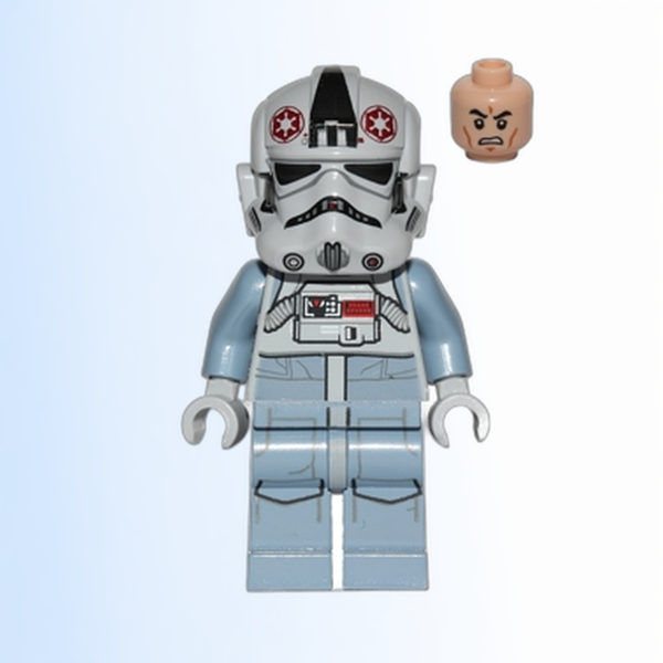 AT-AT Driver - Dark Red Imperial Logo, Grimacing - sw0581