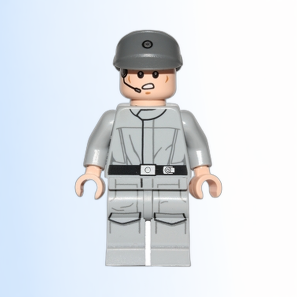 Imperial Crew - Dark Bluish Gray Cap, Plain Arms - sw0584