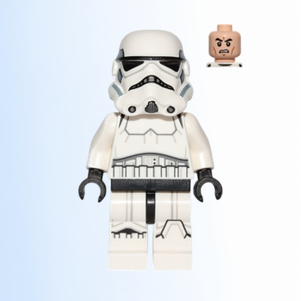 Imperial Stormtrooper - Printed Legs, Dark Blue Helmet Vents - sw0585