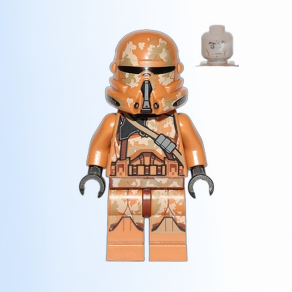 Clone Airborne Trooper (Phase 2) - Geonosis Camouflage, Smirk - sw0605