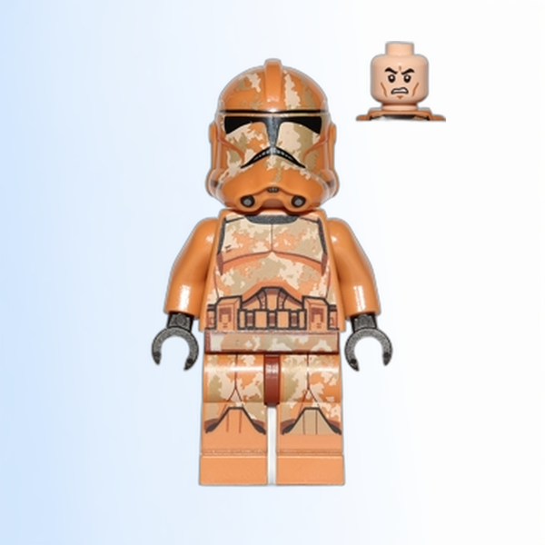 Clone Trooper (Phase 2) - Geonosis Camouflage, Scowl - sw0606
