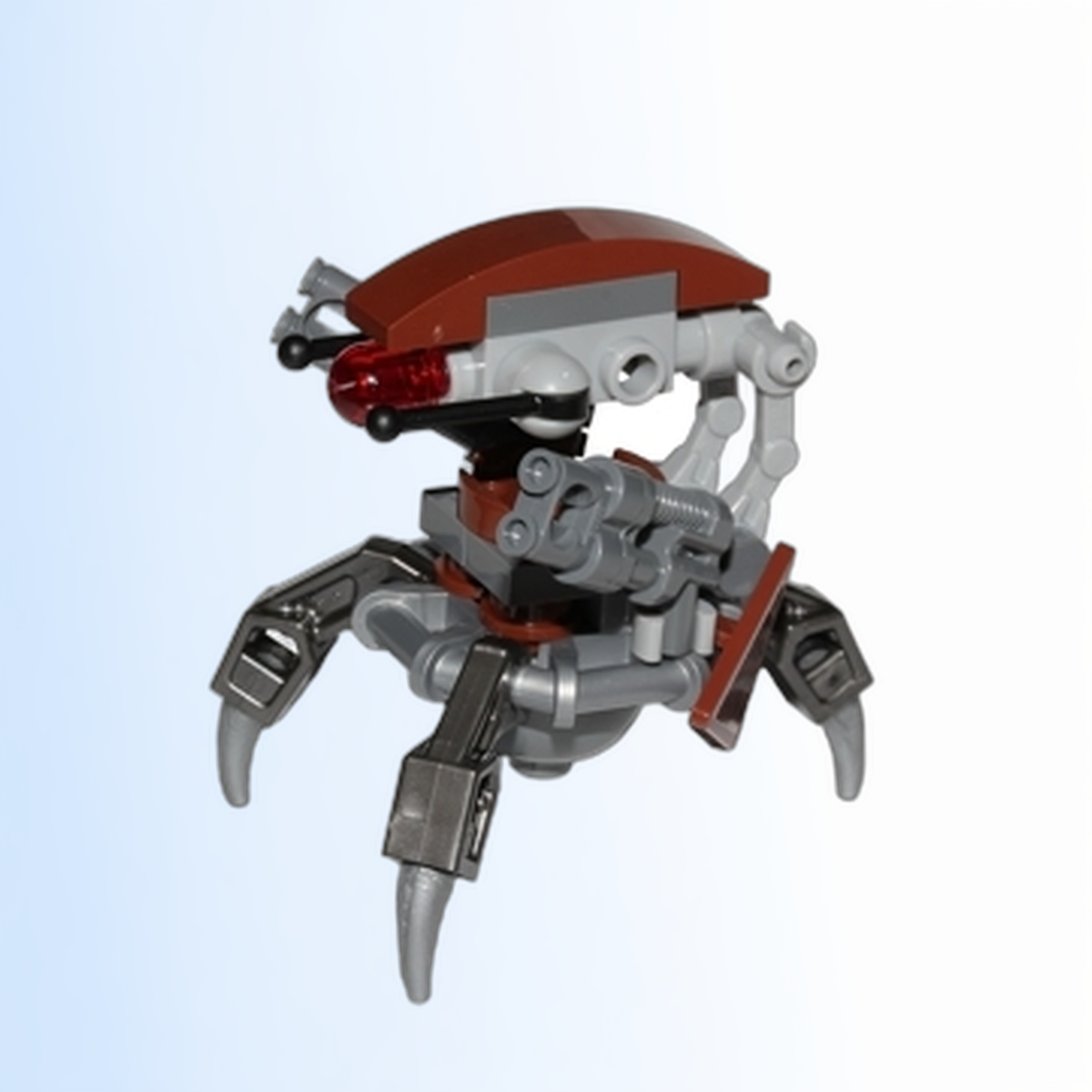 Droideka (Destroyer Droid) - Reddish Brown Triangles with Stickers - sw0642s