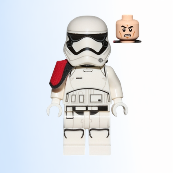 First Order Stormtrooper Officer (Rounded Mouth Pattern) - sw0664