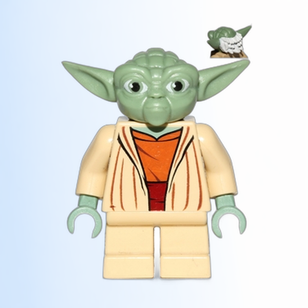 Yoda - Clone Wars, White Hair - sw0685