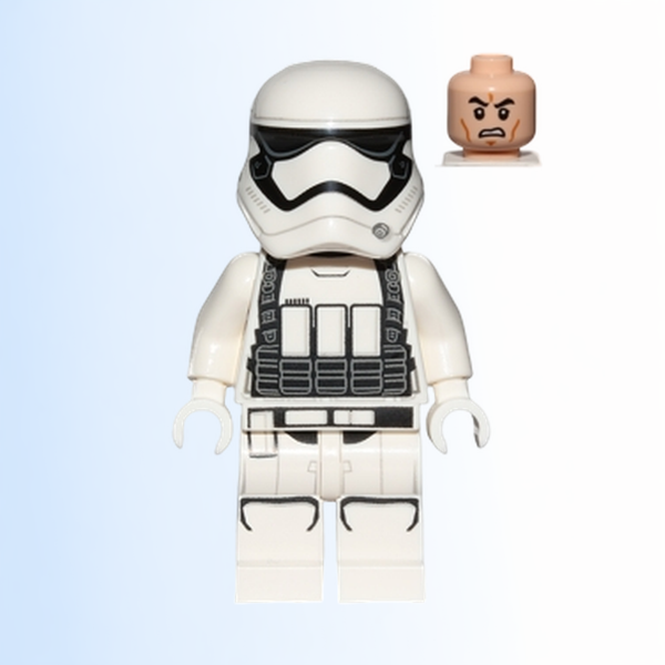 First Order Heavy Assault Stormtrooper (Rounded Mouth Pattern) - sw0695