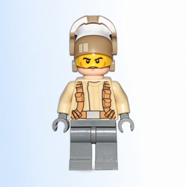 Resistance Trooper - Tan Jacket, Frown, Cheek Lines - sw0698