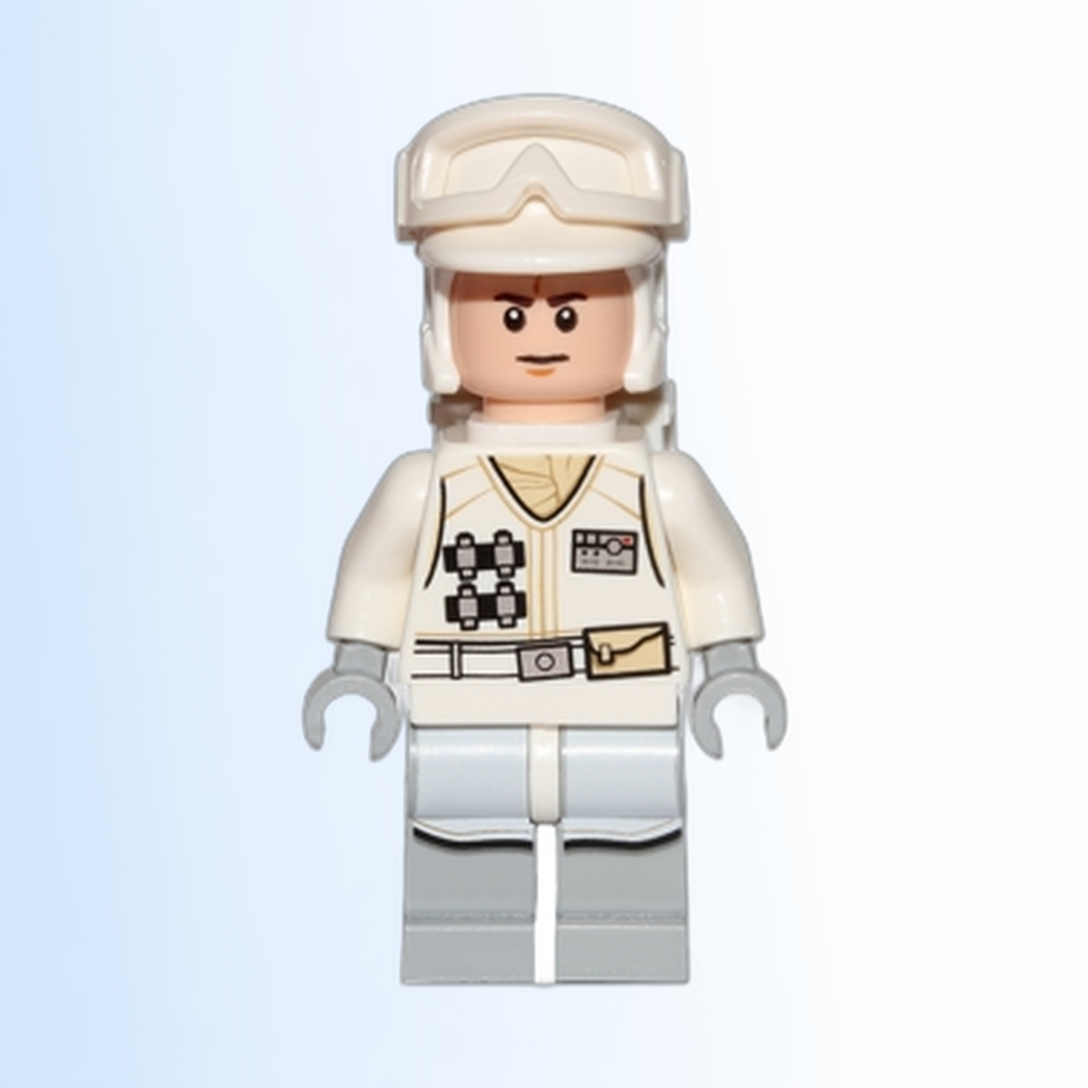 Hoth Rebel Trooper White Uniform (Frown) - sw0708