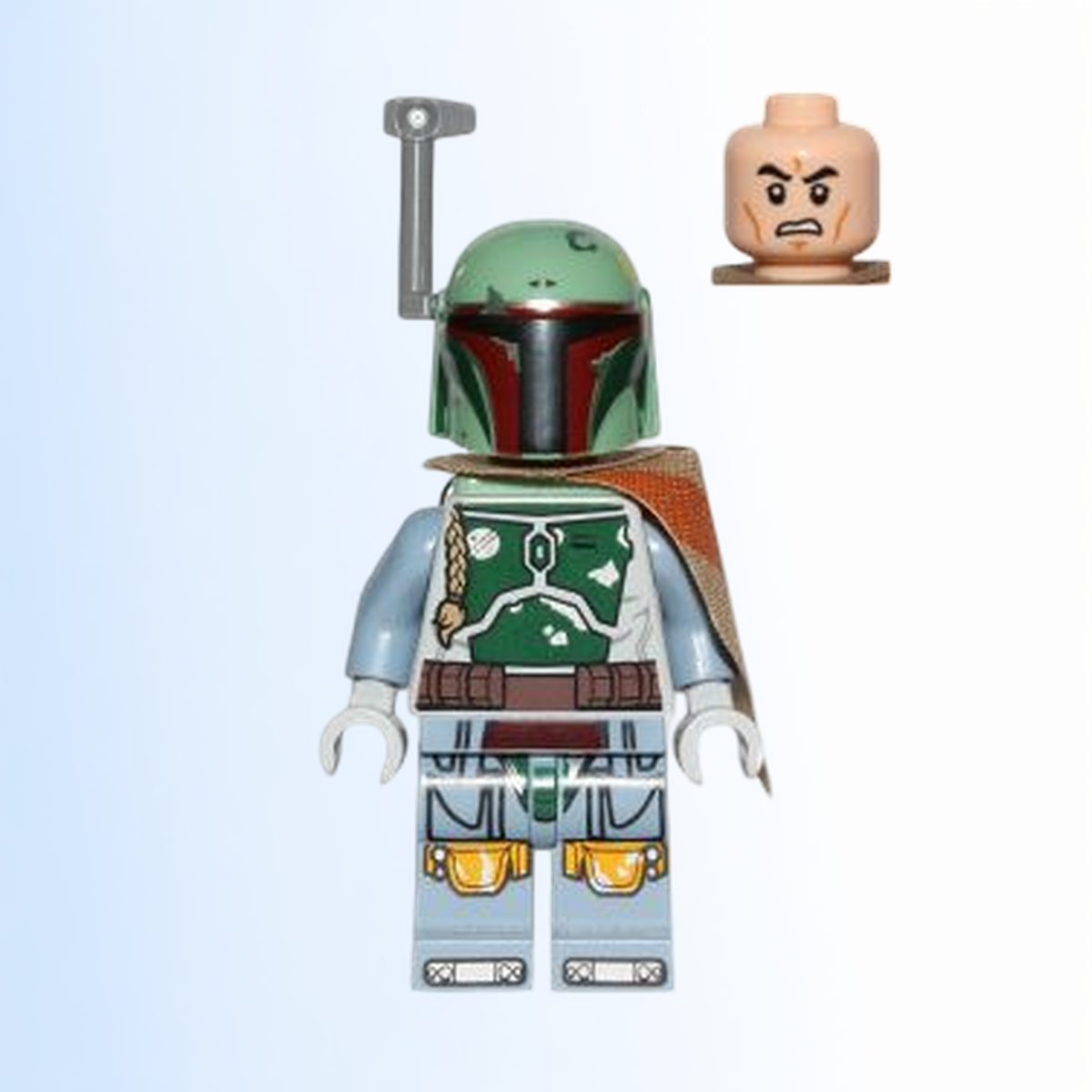 Boba Fett - Pauldron Cloth with Dark Orange Stripe Pattern - sw0711