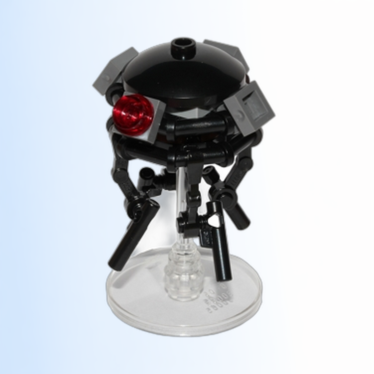 Imperial Probe Droid - Dark Bluish Gray Sensors, Reddish Brown Round Plate Inside - sw0712