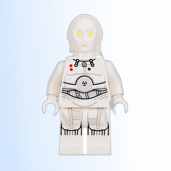K-3PO - Printed Legs, Bright Light Yellow Eyes - sw0725