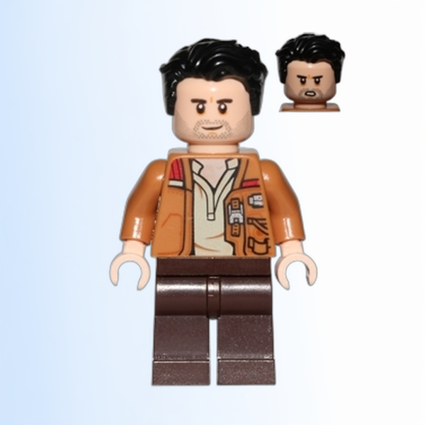 Poe Dameron (Medium Nougat Jacket, Hair) - sw0737