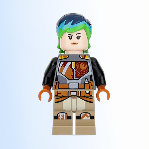 Sabine Wren - Bright Green and Dark Blue Hair - sw0742