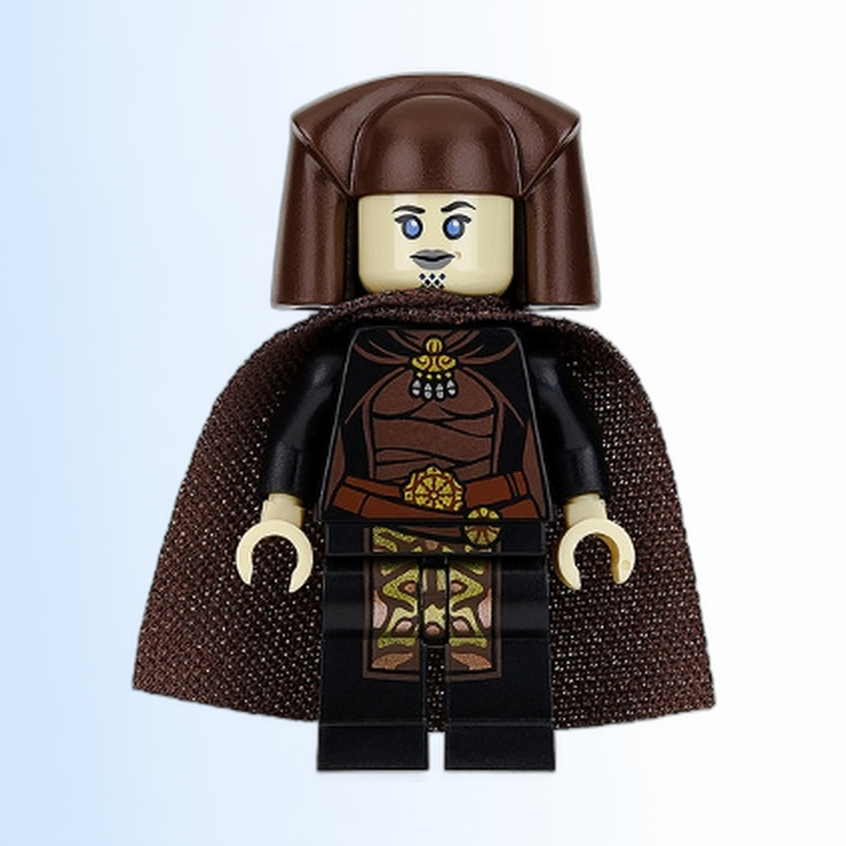 Luminara Unduli - Dark Brown Headgear, Cape - sw0745