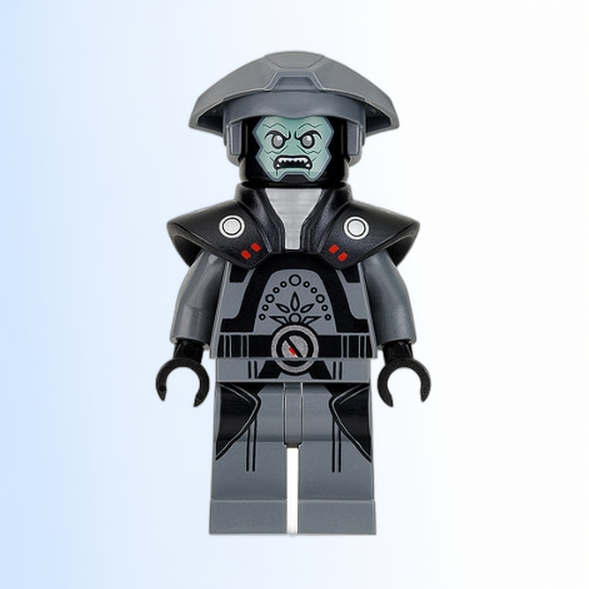 Imperial Inquisitor Fifth Brother - Dark Bluish Gray Uniform - sw0747