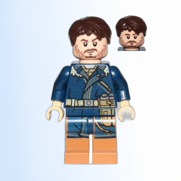 Cassian Andor - Dark Blue Coat - sw0790