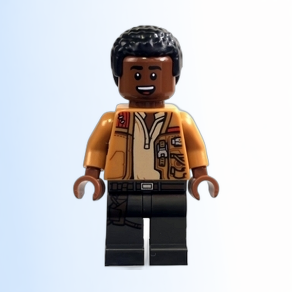 Finn - Medium Nougat Worn Jacket, Pearl Dark Gray Legs with Holster - sw0858