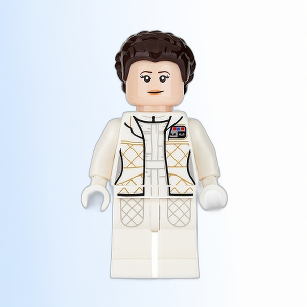 Princess Leia - Hoth Outfit, White Jacket, Smile / Breathing Mask - sw0878