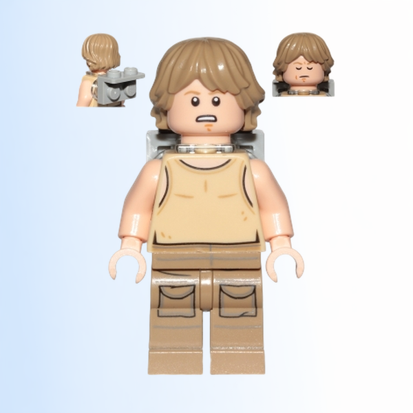 Luke Skywalker (Dagobah, Tan Tank Top, Backpack) - sw0907