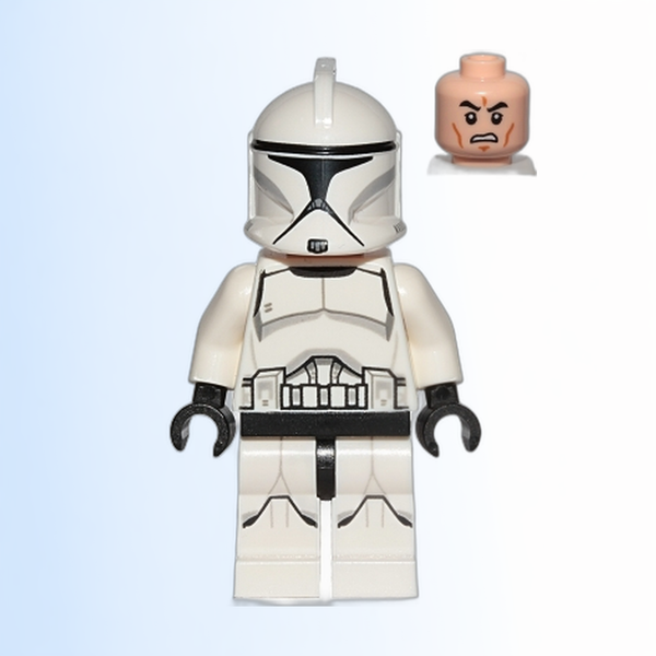 Clone Trooper (Phase 1) - Printed Legs, Scowl - sw0910