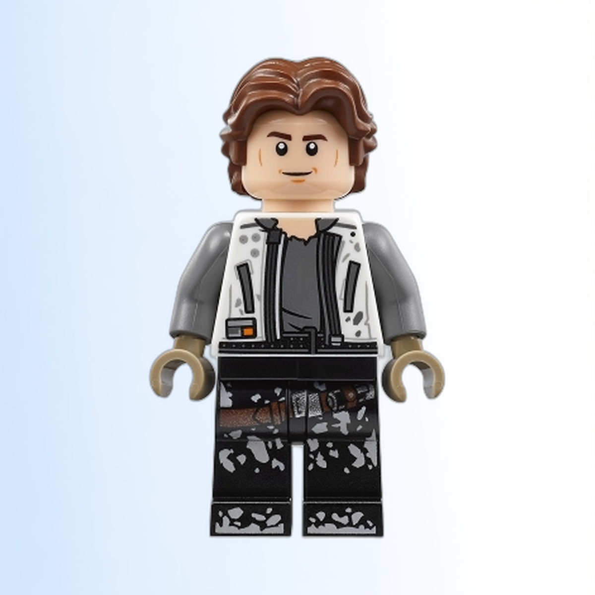 Han Solo, White Jacket, Black Legs with Dirt Stains - sw0915