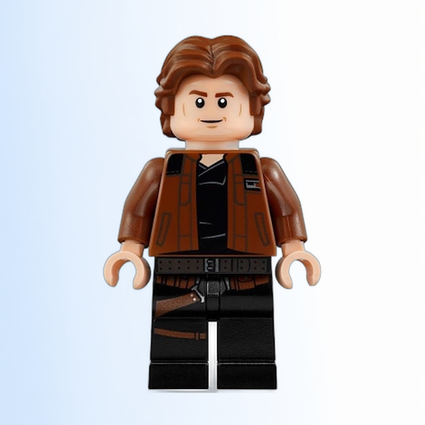 Han Solo, Black Legs with Holster Pattern, Brown Jacket with Black Shoulders - sw0921