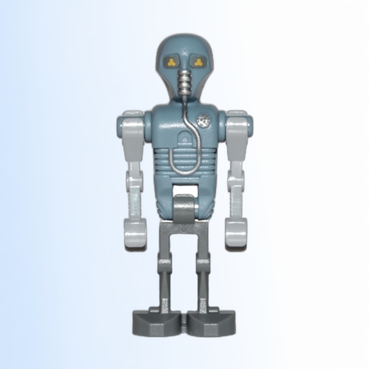 2-1B Medical Droid - Dotted Badge Pattern (Sand Blue), Dark Bluish Gray Legs - sw0956