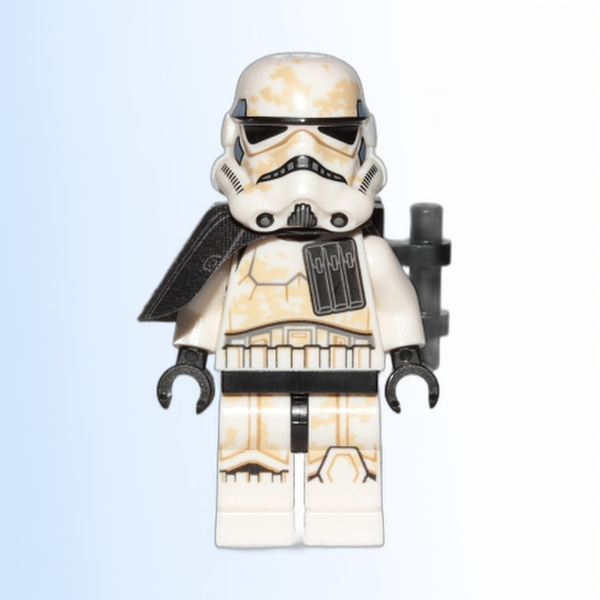 Sandtrooper (Enlisted) - Black Pauldron, Ammo Pouch, Dirt Stains, Survival Backpack - sw0960