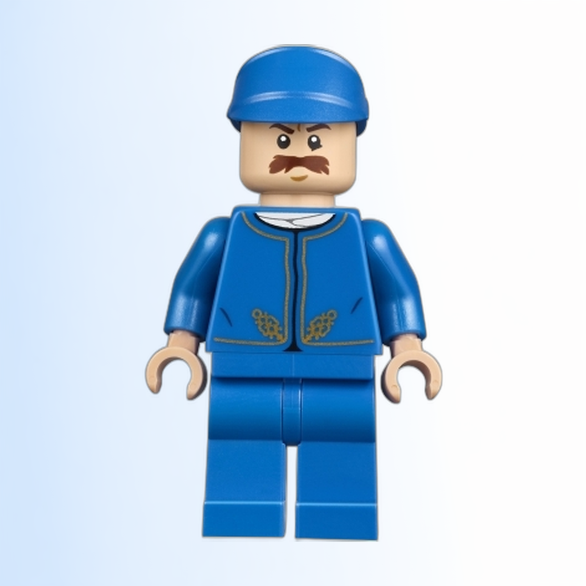 Bespin Guard - Light Nougat Head, Detailed Gold Trim, Moustache - sw0975