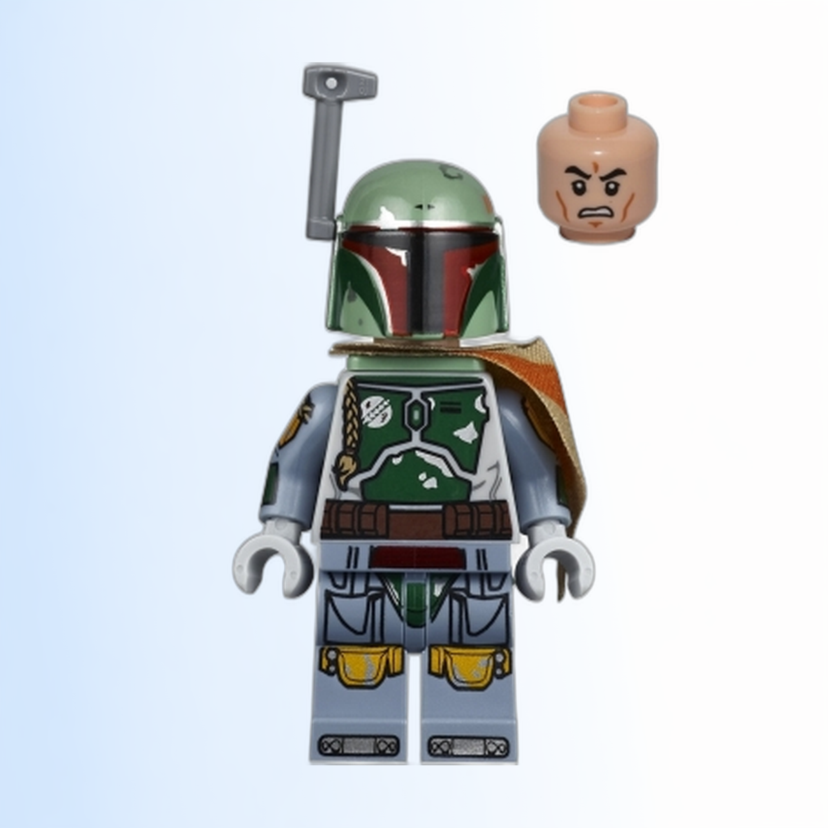 Boba Fett - Pauldron, Helmet, Jet Pack, Printed Arms and Legs, Clone Head - sw0977