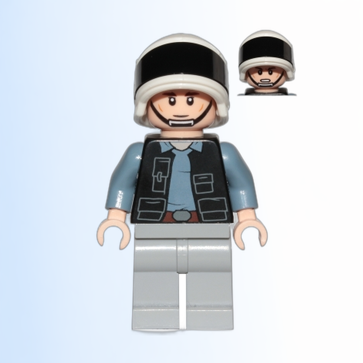 Rebel Fleet Trooper - Male, Vest with Pockets, Light Nougat Neck - sw0995