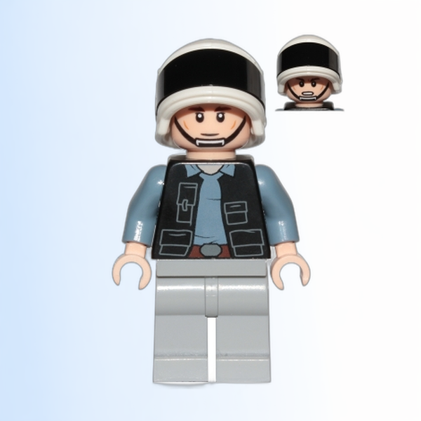 Rebel Fleet Trooper - Male, Vest with Pockets, Light Nougat Neck - sw0995