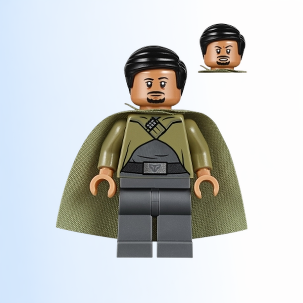 Bail Organa - Olive Green Cloak - sw1037