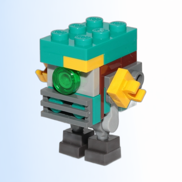 Gonk Droid (GNK Power Droid), Dark Turquoise - sw1041